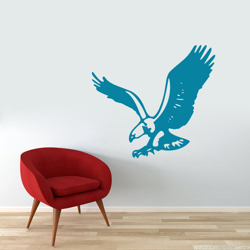 Animals Non-Wall Damaging Wall Decal, Teal