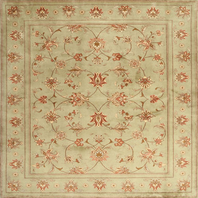 Tapis oriental beige / rouge