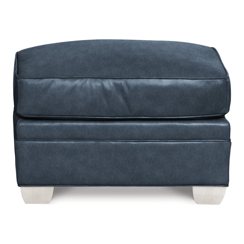 Hillcrest Ottoman, Casa Blanca, Saloon Jeans Genuine Leather