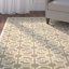 Tapis intérieur / extérieur vert / beige Arneshia-916974659