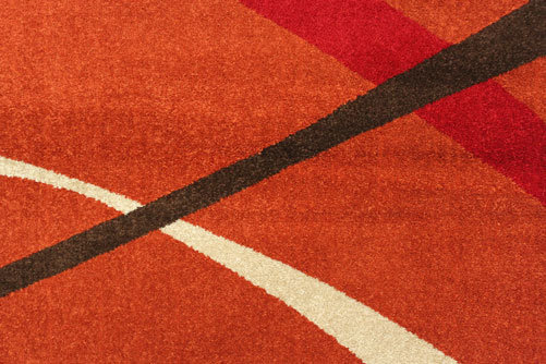 Tapis terre cuite area, Tapis de couloir 2 pi x 7 pi 2 po