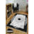 Stylish Woven Carpet, 100% Polyester, 4.0 x 5.9 Feet | 3D Digital Printing, Antibacterial, Non-Slip PVC Underside | Machine Washable, Pile Height: 0.3 Inches, Perfect for Living Room & Bedroom Decor-748133890