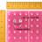 Four-Sided Revolving 8"W x 20"H Pegboard Counter Display w/24 4" Hooks