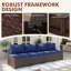 Patio Safo pour 4 personnes avec coussins-1100690549-1100690546