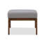 Repose-pieds Cue blanc noyer foncé-120595936