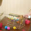 Tambour de tombola, peut contenir 2 500 billets ou 100 balles de ping-pong