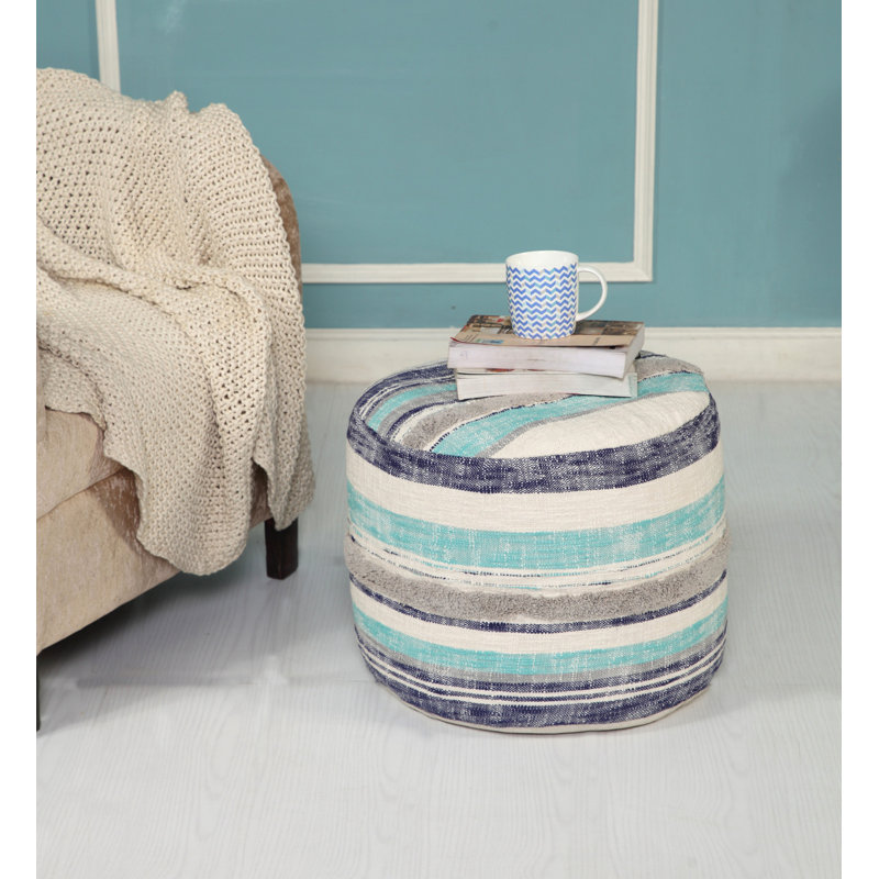 Repose-pieds bleu 18% 18 po 18 po