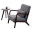 Ensemble de chaise d'appoint et de table basse de style moderne Mid-Century-1908581923-1908581924