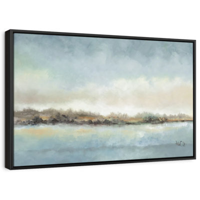 Abstract " Calm Horizon Canvas Print "