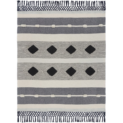 Throw Blamket Hand Woven Throw Blanket