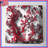 Red Leafy Branches Quilted Bedspread All Sizes-126078595