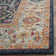 Christa Oriental Cream/Navy/Orange Area Rug