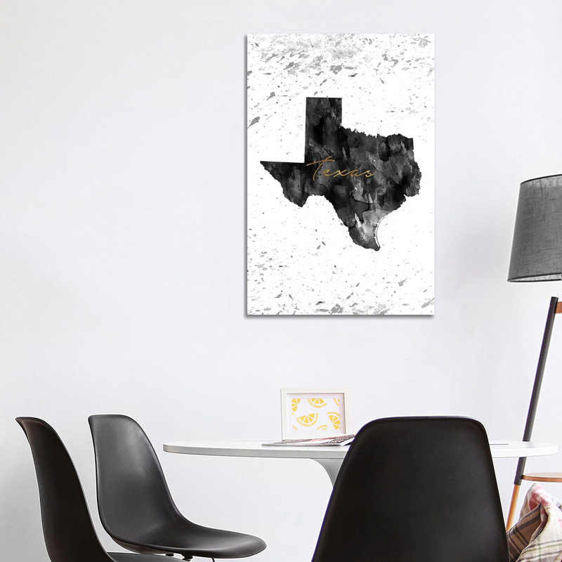 Texas 1 Piece Wrapped Canvas Painting, 101.6cm H x 66.04cm W x 1.91cm D