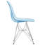 Leisuremod 5-Piece Dining Set With 35" Round Dining Table And  4 ABS Plastic Side Chair-104807877