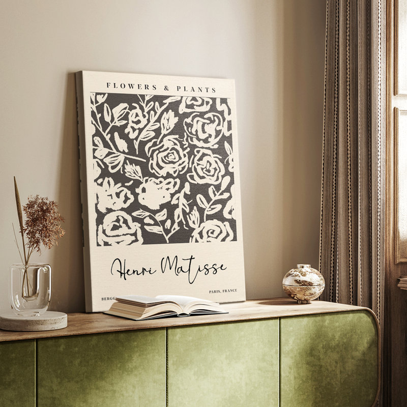 Matisse CXCVI, reproduction d'art encadrée sur mesure, galerie Cavas, H 12 po x l 8 po