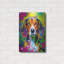 Art mural en métal Winston Porter «The Timid Beagle» par Dean Russo-816724165