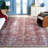 Adon Oriental Red/Beige/Black Area Rug-618664023