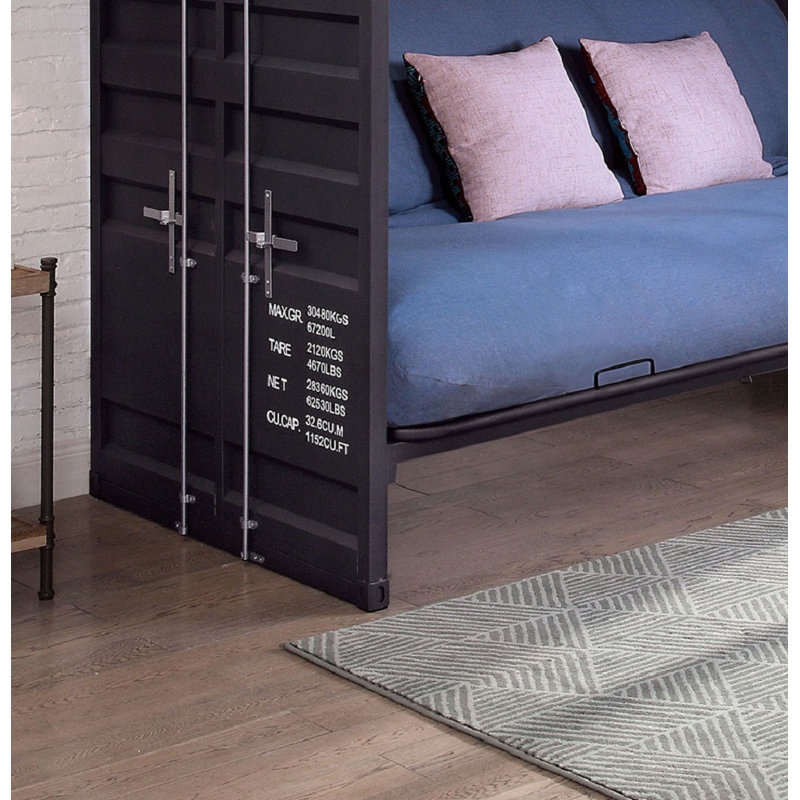 Lit superposé de futon Ailie