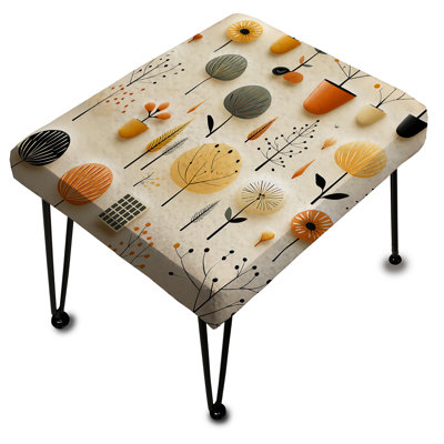 Mcm Minimalist Charm - Midcentury Rectangle Ottoman