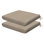 Coussin de siège d'extérieur carré Meridian