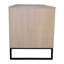 Maison pour chat moderne, 46,89 po x 21,26 po, 26,39 po, 76,4 lb, avec tapis à griffes, convient aux grands espaces intérieurs, panneau de particules et profondeur de la maison, résiste au jeu actif, brun