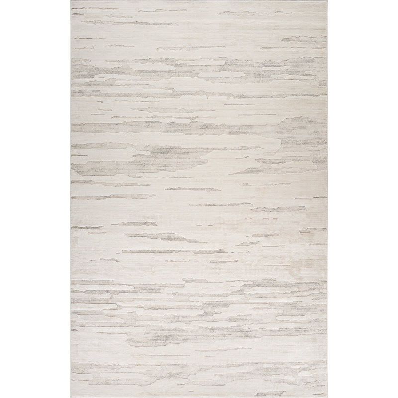 Rug Modern Indoor Area Rug, Beige Cream., Rectangle 7'10" x 10'10"