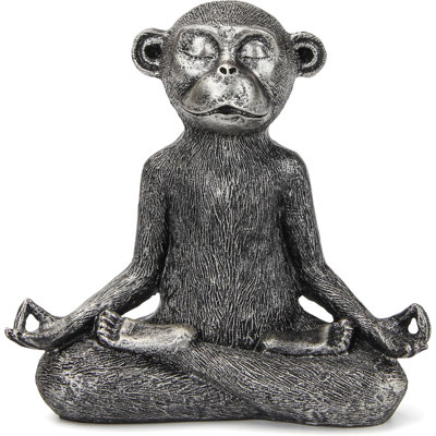 Yoga Pose Monkey Statue