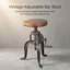 Tabouret de bar American Antique Vintage Industrial
