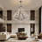 49 - Light Large Modern Maria Theresa Crystal Chandeliers-470138442