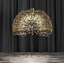  Panthéon moderne en métal et cristal de luxe | Lustre sphérique suspendu à DEL | Conception postmoderne-96625564