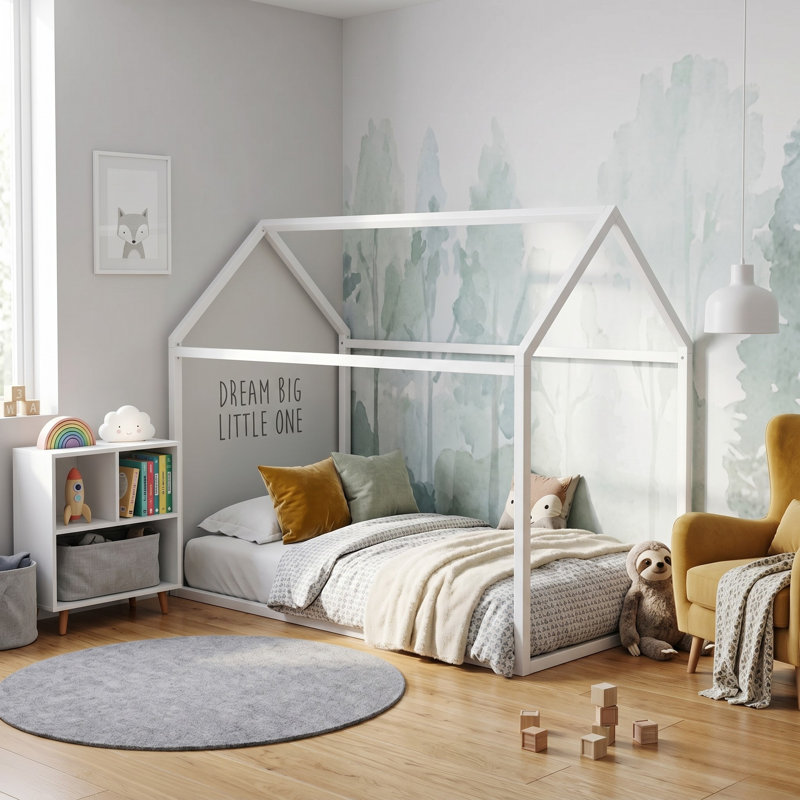 Lit Nova Nova Montessori, Simple, Blanc