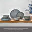 Stoneware Dinnerware Set - Service for 4