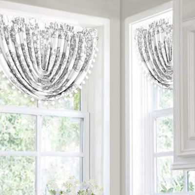 Floral Window Valance