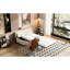 Canapé-lit pliant avec matelas épais, blanc, pour un sommeil réparateur. Matelas une place. Mobilier de maison élégants.