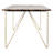 Devin Walnut Solid Wood Top Dining Table