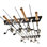 8 Rod Wall/Ceiling Rack