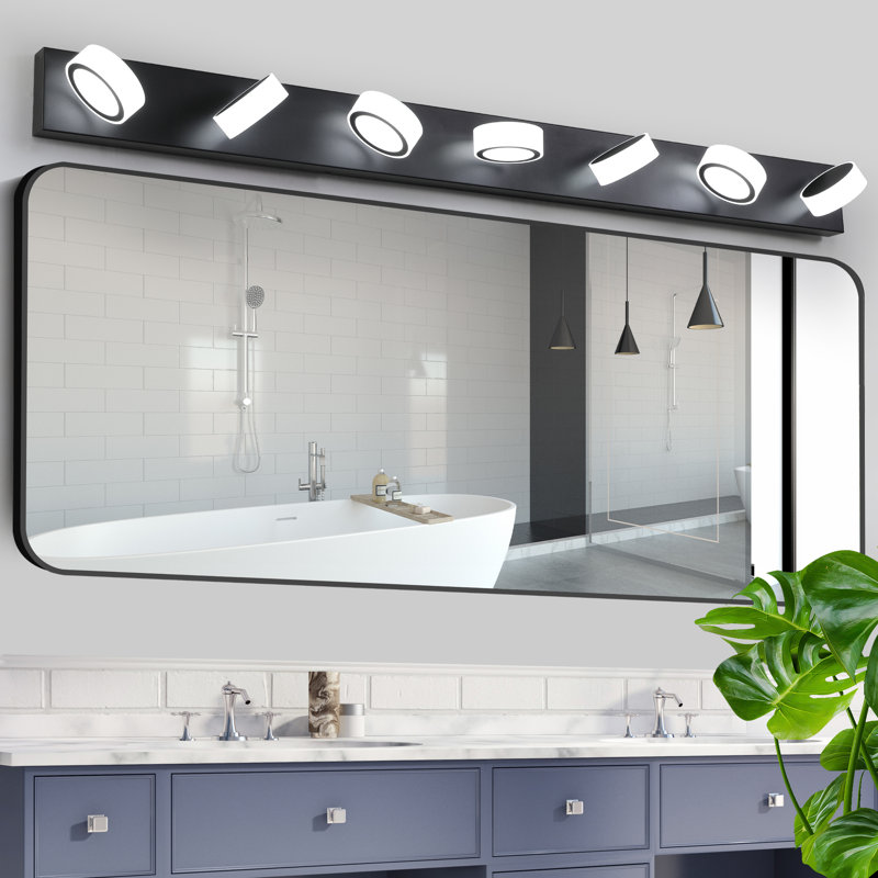52" Modern 7-light Led Vanity Light, 7 Lights