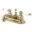 Robinet de salle de bain central à fixation à deux poignées à 3 trous à fixation sur le comptoir 4 po Kingston-11177087-139081069