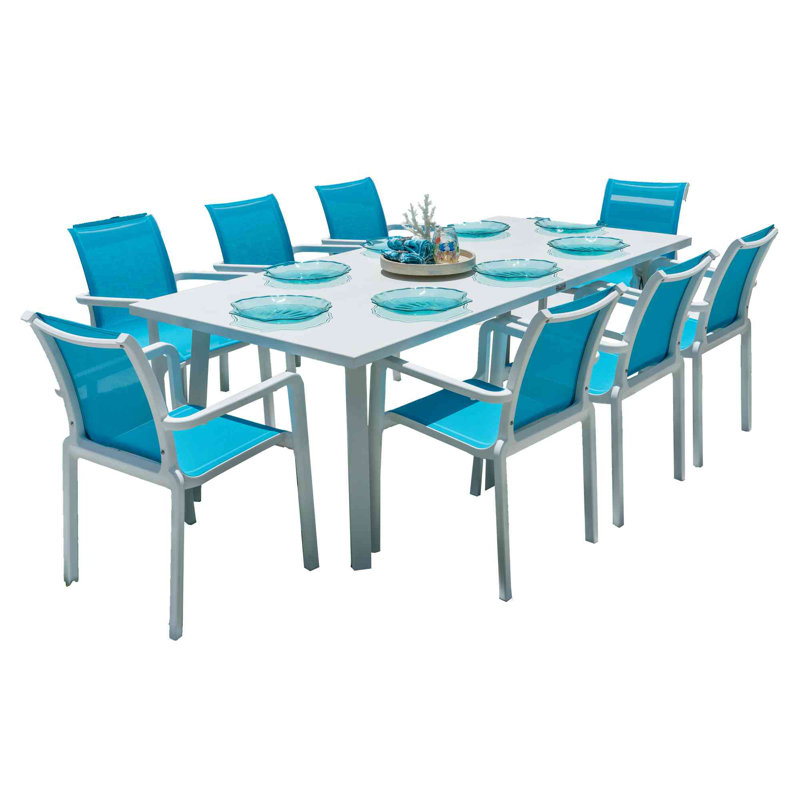 Panama Jack Abaco Dining Set, 8
