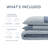 Miro Soft Washed Color Block Comforter Set-99274765-99274766