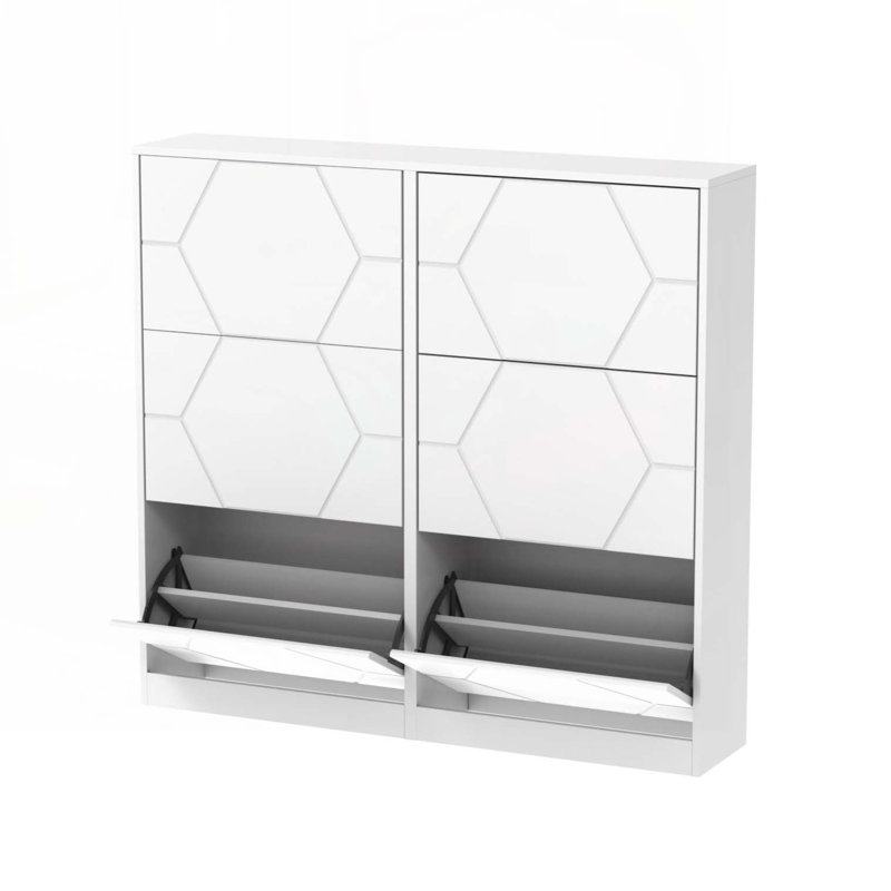 36 Pair Flip Down Shoe Storage