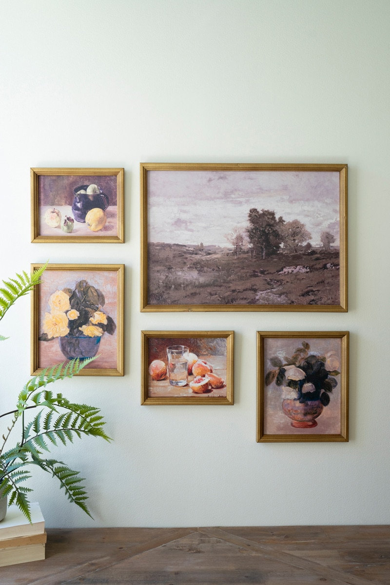 5-Piece Framed Print Set