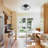 3-light Industrial Flush Mount