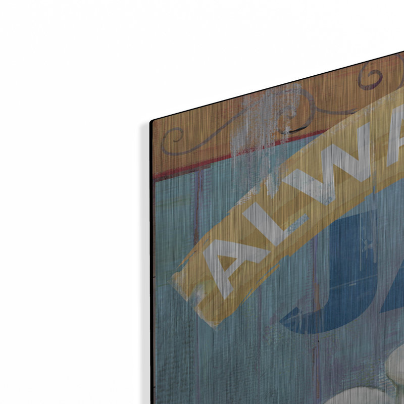 «Java» par Fiona Stokes-Gilbert, art mural en métal, H 36 po x l 36 po