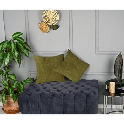 Matte Velvet Cushion Cover - 1 Pc