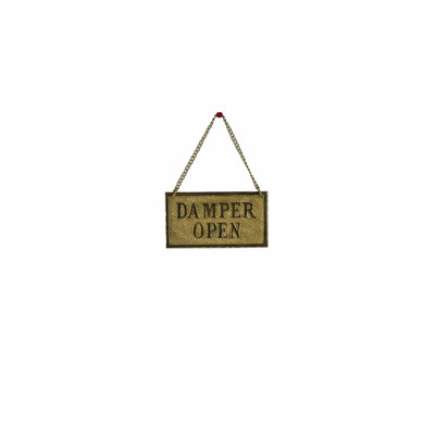 Darkhan Steel Fireplace Damper Hook
