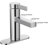Moen Beric One-handle Single Hole Centerset Bathroom Faucet with Drain Assembly, Optional Deckplate Included-94375265