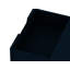 Table de chevet 2 tiroirs Mid-Century moderne bleu Rockefeller-951335396