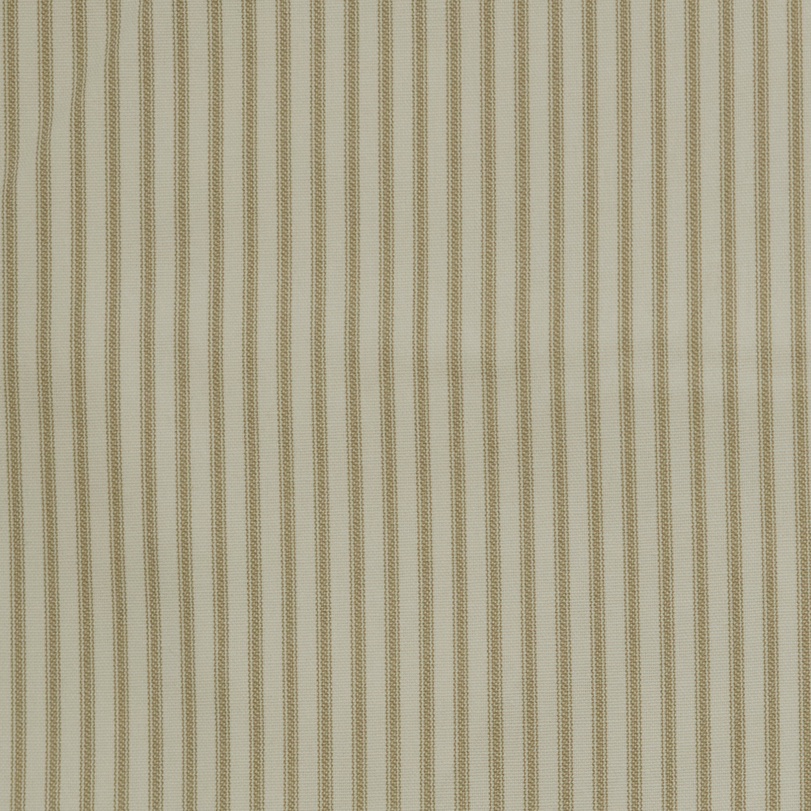 Wakefield Ticking Stripe Curtain in Sand, Single, 50" W x 120" L, Rod Pocket