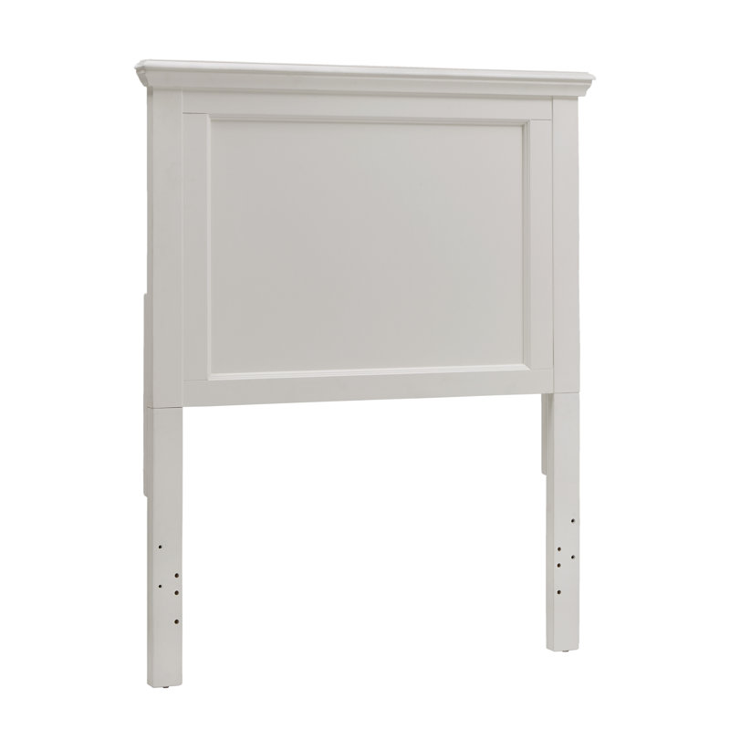 Tête de lit à panneau Jazmond, Blanc, Grand